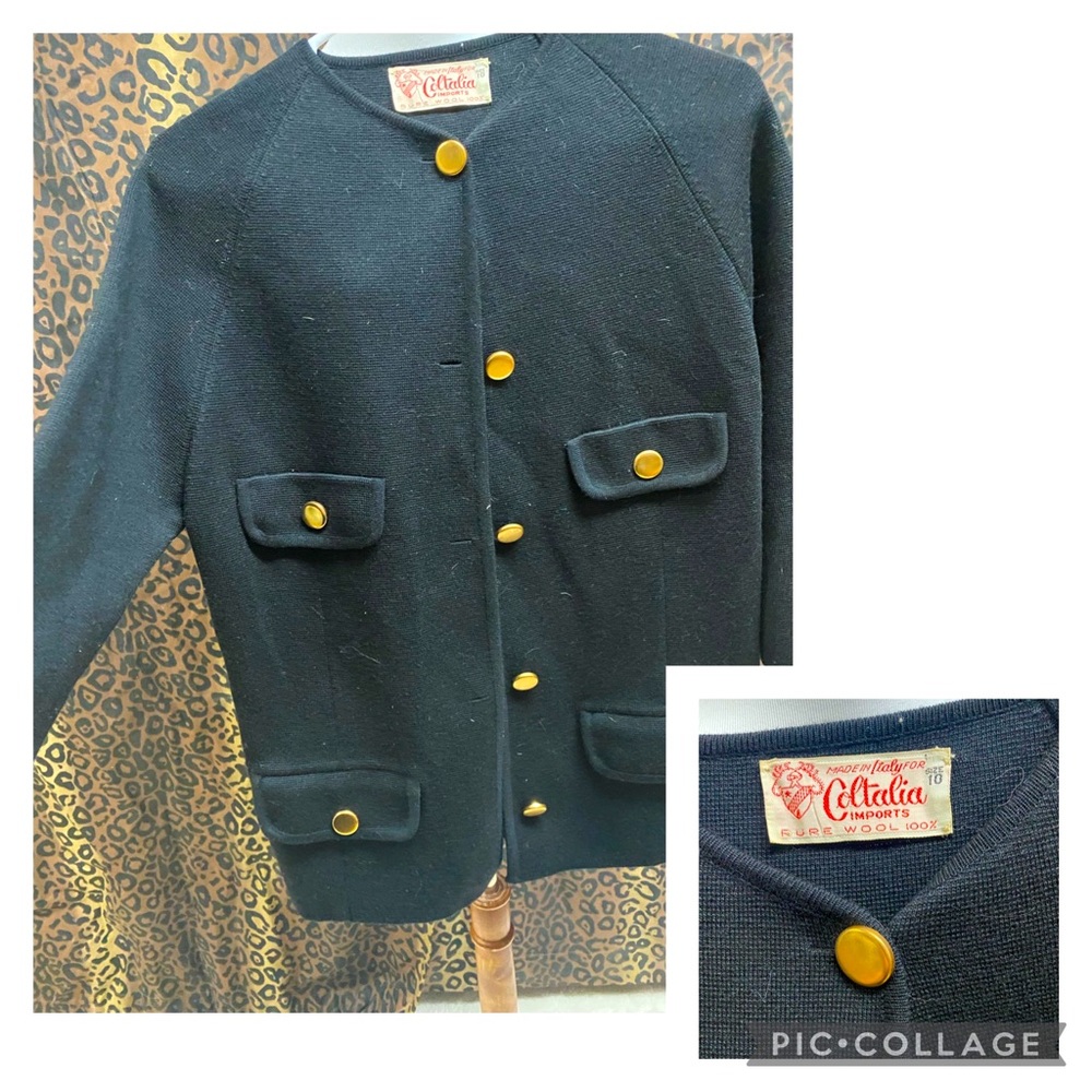 Vintage 100% wool Cotalia Imports sweater